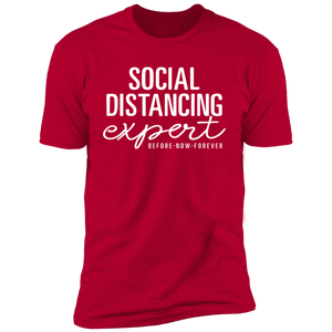 Limited Edition Social Distancing Expert Short Sleeve T-Shirt