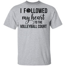 Load image into Gallery viewer, Limited Edition I followed my Heart to the Court T-Shirt
