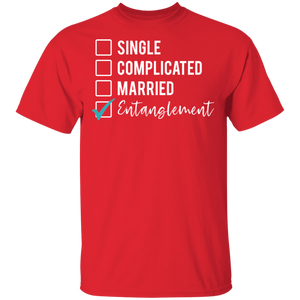 Limited Edition Single, Complicated, Married , Entanglement T-Shirt