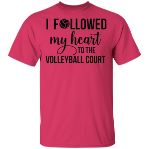 Limited Edition I followed my Heart to the Court T-Shirt