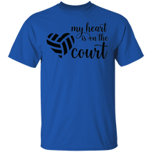 Load image into Gallery viewer, Limited Edition My Heart is on the Court T-Shirt
