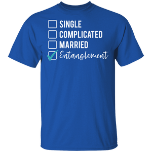 Limited Edition Single, Complicated, Married , Entanglement T-Shirt