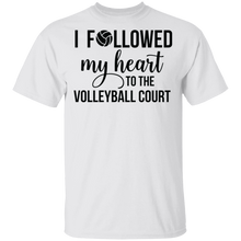 Load image into Gallery viewer, Limited Edition I followed my Heart to the Court T-Shirt
