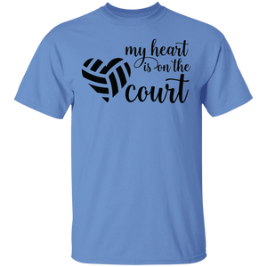 Limited Edition My Heart is on the Court T-Shirt