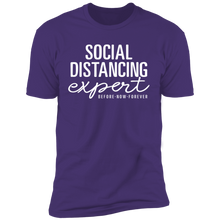 Load image into Gallery viewer, Limited Edition Social Distancing Expert Short Sleeve T-Shirt
