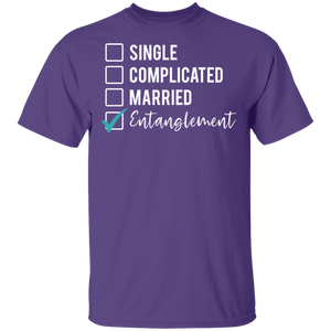 Limited Edition Single, Complicated, Married , Entanglement T-Shirt