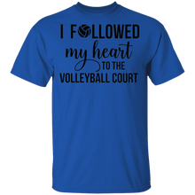 Load image into Gallery viewer, Limited Edition I followed my Heart to the Court T-Shirt
