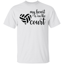 Load image into Gallery viewer, Limited Edition My Heart is on the Court T-Shirt
