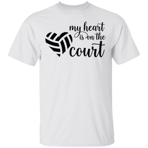 Limited Edition My Heart is on the Court T-Shirt