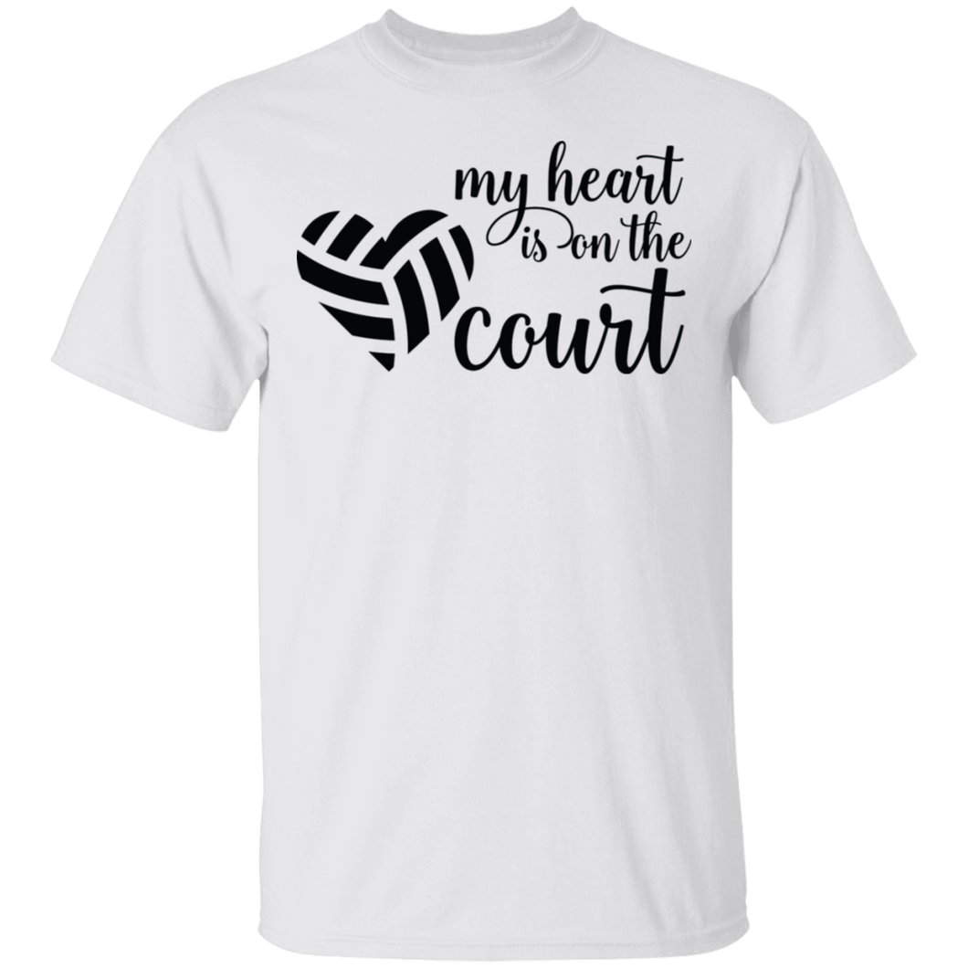 Limited Edition My Heart is on the Court T-Shirt