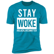 Load image into Gallery viewer, Limited Edition Stay Woke BLM Short Sleeve T-Shirt
