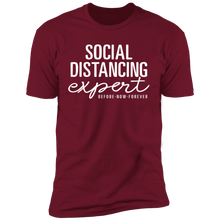 Load image into Gallery viewer, Limited Edition Social Distancing Expert Short Sleeve T-Shirt
