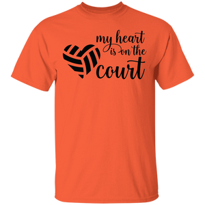 Limited Edition My Heart is on the Court T-Shirt