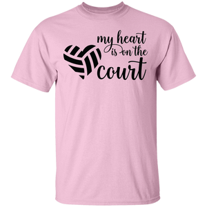 Limited Edition My Heart is on the Court T-Shirt