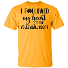 Load image into Gallery viewer, Limited Edition I followed my Heart to the Court T-Shirt
