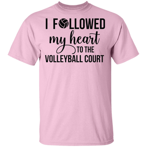 Limited Edition I followed my Heart to the Court T-Shirt