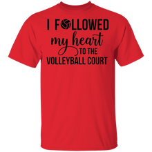 Load image into Gallery viewer, Limited Edition I followed my Heart to the Court T-Shirt
