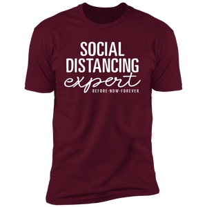 Limited Edition Social Distancing Expert Short Sleeve T-Shirt